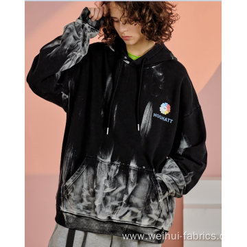 Men's hanging dye gradient men's sportswear with logo